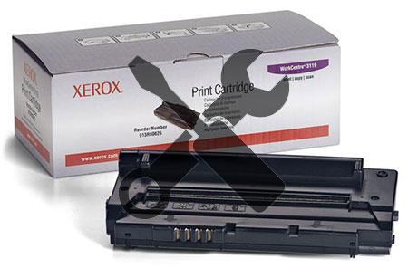 Заправка картриджа Xerox WorkCentre 3119 с заменой чипа