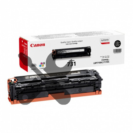 Заправка черного картриджа Canon 731 для i-SENSYS LBP7100Cn / LBP7110Cw с заменой чипа