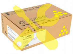 Заправка желтого  картриджа Ricoh SP C250DN / C250SF / C250SF / C250DN с заменой чипа
