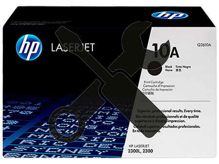 Заправка картриджа Q2610A для HP LaserJet 2300 с заменой чипа