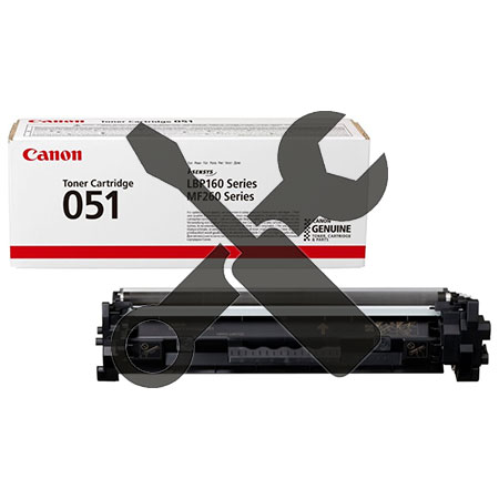 Заправка картриджа Canon 051 для  LBP162  / MF264 / MF267 / MF269