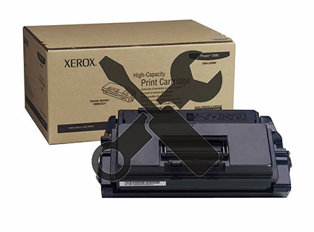 Заправка картриджа XEROX Phaser 3600 Print Cartr (14K) с заменой чипа