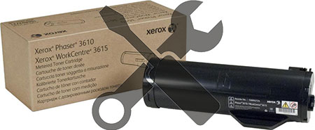 Заправка картриджей XEROX Phaser 3610/WC 3615  (106R02721) (5,9К) с заменой чипа