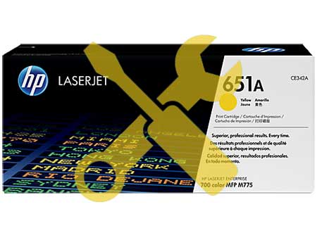 Заправка картриджа CE342A для HP LaserJet Enterprise 700 color MFP M775DN / M775F