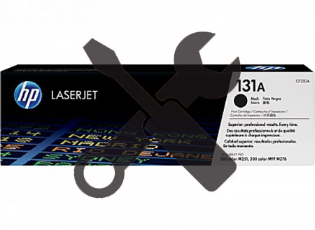 Заправка картриджа CF210A черный ( 131A) для HP LaserJet Pro 200 MFP M276n / M251 с заменой чипа