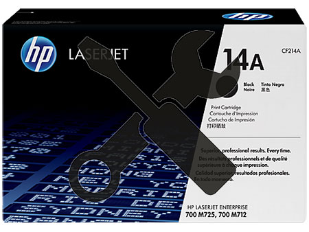 Заправка картриджа CF214A для HP LaserJet Enterprise 700 Printer M712dn / M712XN / M725