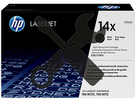Заправка картриджа CF214X для HP LaserJet Enterprise 700 Printer M712dn / M712XN / M725