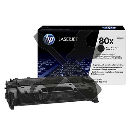 Заправка картриджа HP 80X CF280X для HP LaserJet Pro 400 M401DN / Pro 400 MFP M425dn с заменой чипа