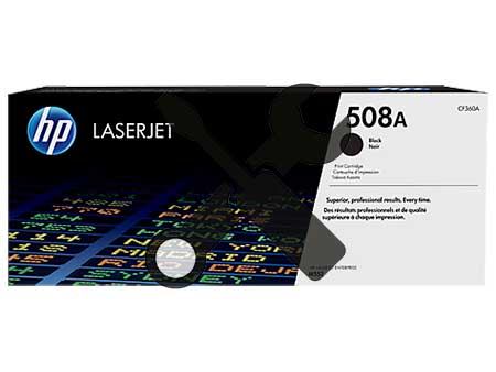 Заправка черного картриджа HP 508A ( CF360A ) для Enterprise M552 / M553 с заменой чипа