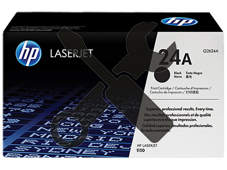 Заправка картриджа Q2624A (24A) для HP LaserJet 1150