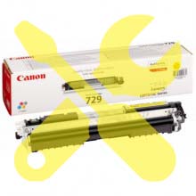 Заправка желтого картриджа Canon 729 для i-SENSYS LBP7018 / LBP7010 с заменой чипа